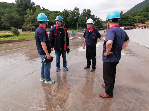 公司開展二季度安環(huán)、消防、防汛綜合大檢查