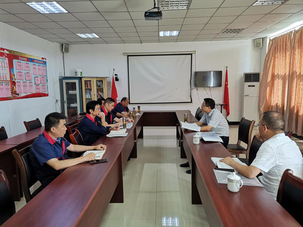 公司黨委書記到安裝公司調(diào)研 公司黨委書記到安裝公司調(diào)研